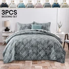 Bedspread Set Premium Velvet Coverlet Quilted Diamond Quilt Sets Twin Queen King