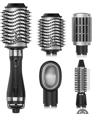 Skimi 4 In 1 Hot Air Brush With Tool Set NIB 