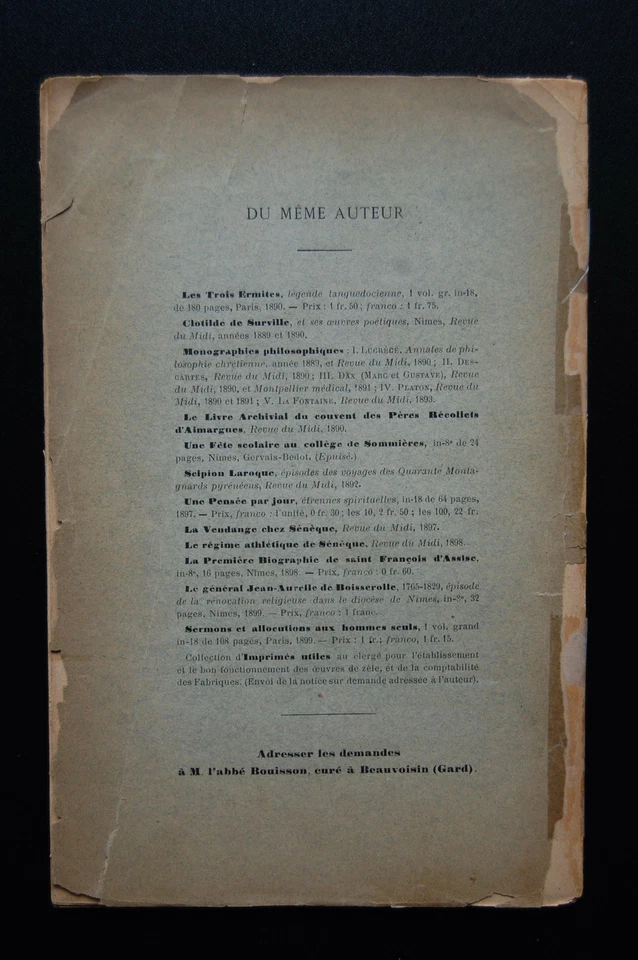 Franquevaux - Gard - Camargue - Histoire Abbaye - Prosper Falgairolle - Photo 2/4