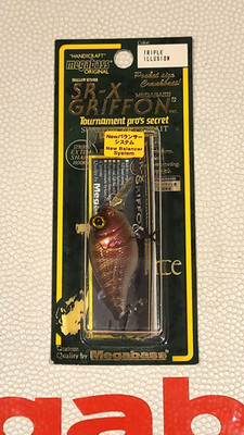 WOW! Megabass SR-X Griffon ''TRIPLE ILLUSION'' Tough Color  NIP FREE SHIP
