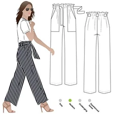 Sewing Pattern - Thea Pant Sizes 04-16