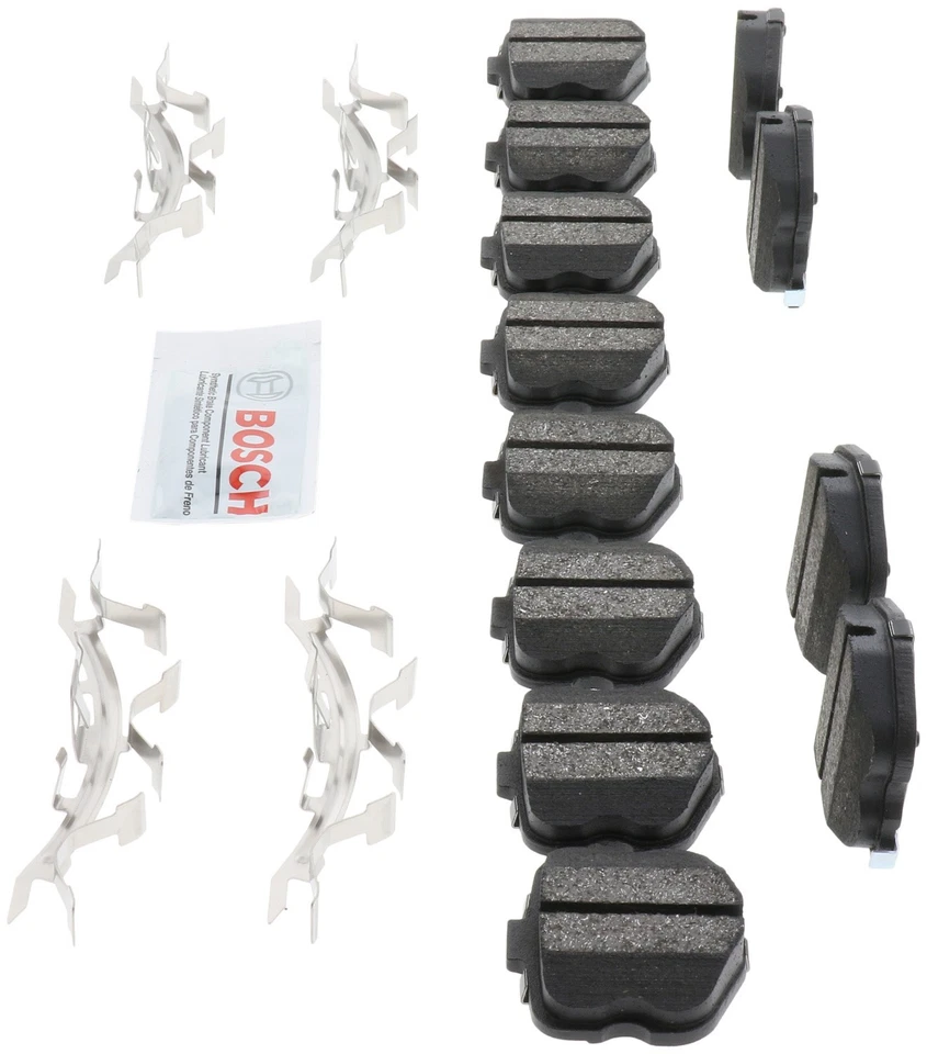 Juego de pastillas de freno de disco delanteras Bosch BC1419 para Chevrolet Corvette Grand Sport 06-13 Foto 4 de 4