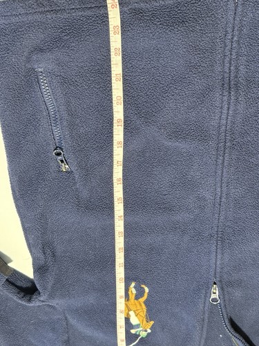 Polo Ralph Lauren Boys Youth Big Pony Zip Up Fleece Jacket Navy Blue Size XL 20 - Picture 8 of 9