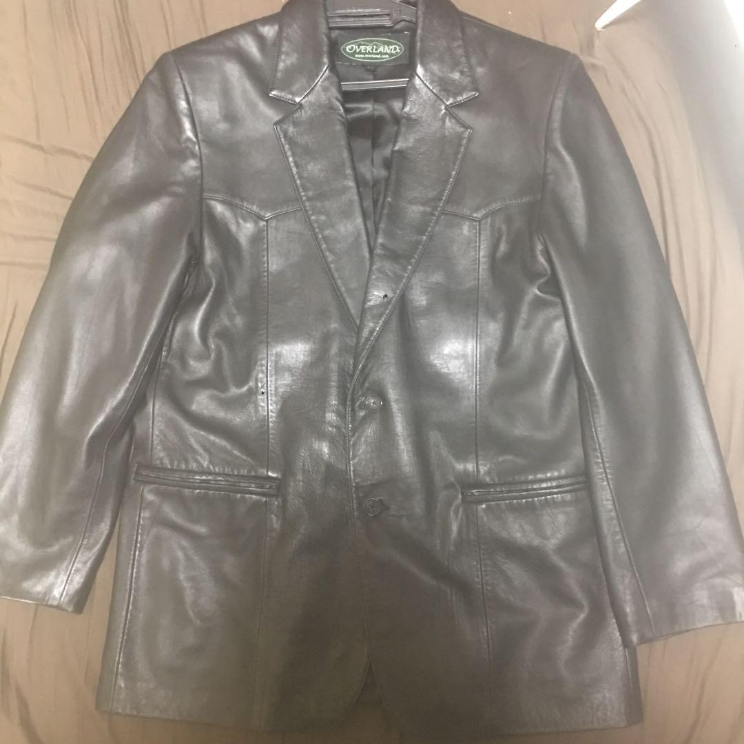 Leather Jacket Made in America-image