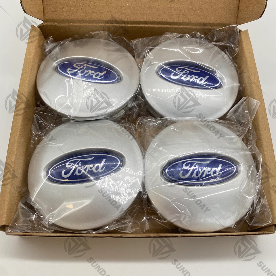 Center Caps For Explorer Edge Flex EscapeWheel Hubcaps Chrome Set - Image 4 of 4