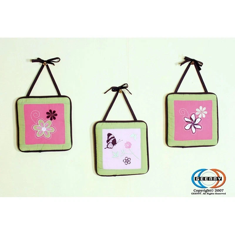 Boutique 12-Piece Baby Crib Bedding Set - Floral Dream Girl Nursery Set - Cri... - Image 4 of 4