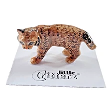 LITTLE CRITTERZ Bobcat "Ember" Miniature Figurine New FREE SHIPPING LC857