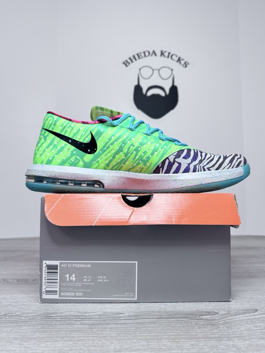 スニーカー Nike KD 6 'What The KD' 2014 SS 14 Size 14 - Nike KD 6 What The KD for sale online | eBay