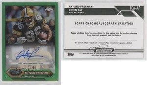 2023 Composite Topps Chrome Green Refractor /99 Antonio Freeman #TCA-AF Auto
