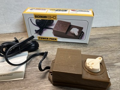 Bachmann Transformer #6607 HO & N Scale Train Power Pack With Hook Up Cable New