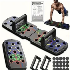 Solid Push up Board Home Workout Equipment Multi-Functional Pushup Stands System