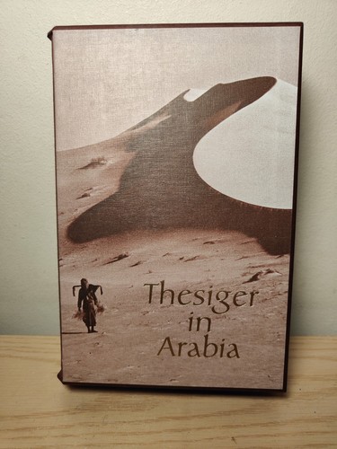 Folio Society Thesiger in Arabia: Arabian Sands & The Marsh Arabs 2005 - VGC - Picture 2 of 6