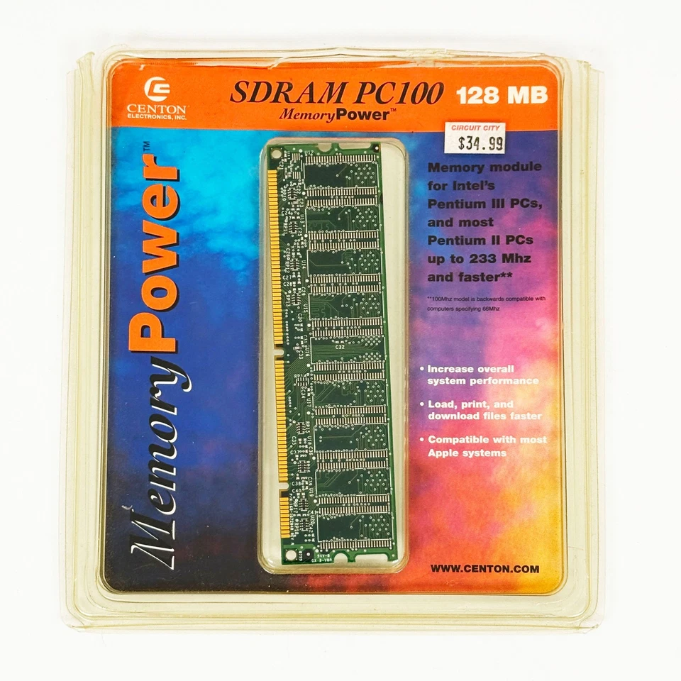 SDRAM PC100 128MB MemoryPower Apple Centon Electronics - Image 2 of 3