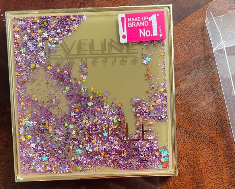 Lidschattenpallete EVELINE COSMETICS Sparkle Eyeshadow 9 Farben in edler Box - Bild 3 von 4