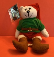 Collecticritters Special Holiday Signature Series Bear Bean Bag New