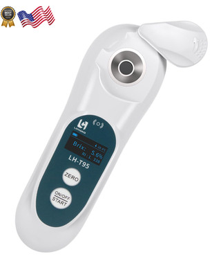 3-in-1 Digital Brix Refractometer with ATC/Refractive Index(RI), 0-95% Brix NEW