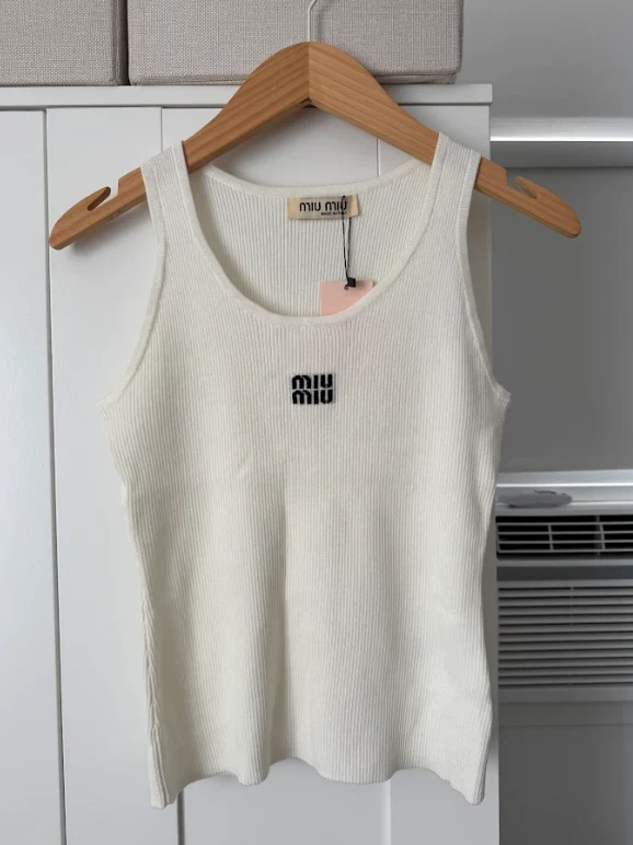 Solid Tank Tops Miu Miu for Women for sale | eBay