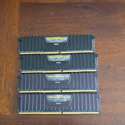 32GB (4x8GB)  ddr4 3200mhz Corsair Vengeance LPX SDRAM 288-Pin DIMM Desktop 