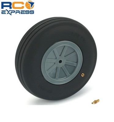 DU-BRO Large Scale Treaded Wheel 4-1/2 inch DUB450TV