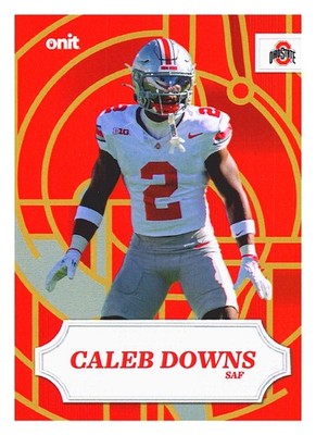 2025 ONIT Timeless Football - Stained Glass Caleb downs #SG-2 - Ohio State