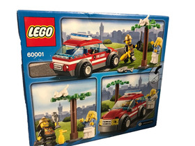 LEGO City Fire Chief Car (60001) 80 Pieces Fire Chief & Cat Owner