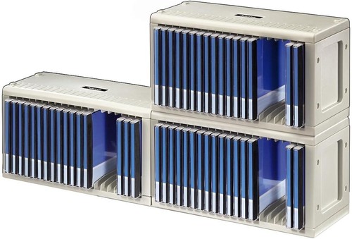 Hama CD Rack for 20 CDs (CD storage for hanging or standing, space-saving, small - Afbeelding 2 van 3