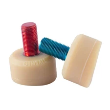 Gumball Toe Stops - All Natural Rubber Roller Skate Toe Stoppers - Long (30 mm)