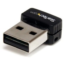 StarTech USB150WN1X1 USB 150Mbps Mini Wireless N Network Adapter- 802.11n/g 1T1R