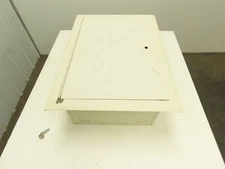 25x17x10.5" Flush Mount Steel Electrical Enclosure Junction Box Beige