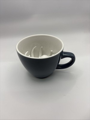  Creature Cups Coffee Cup with Figural Octopus Inside - Lavender Gray & White