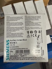 Unopened 3RH5921-1EA11 SIEMENS SIRIUS CONTACTOR Good Quality Fast Shipping