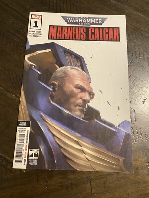 WARHAMMER 40K 40000 Marneus Calgar 1 2ND PRINT VARIANT Gemini Ship Marvel