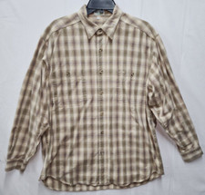 Vintage Guess jeans Western Heavy L/S Shirt Button front Size L EUC