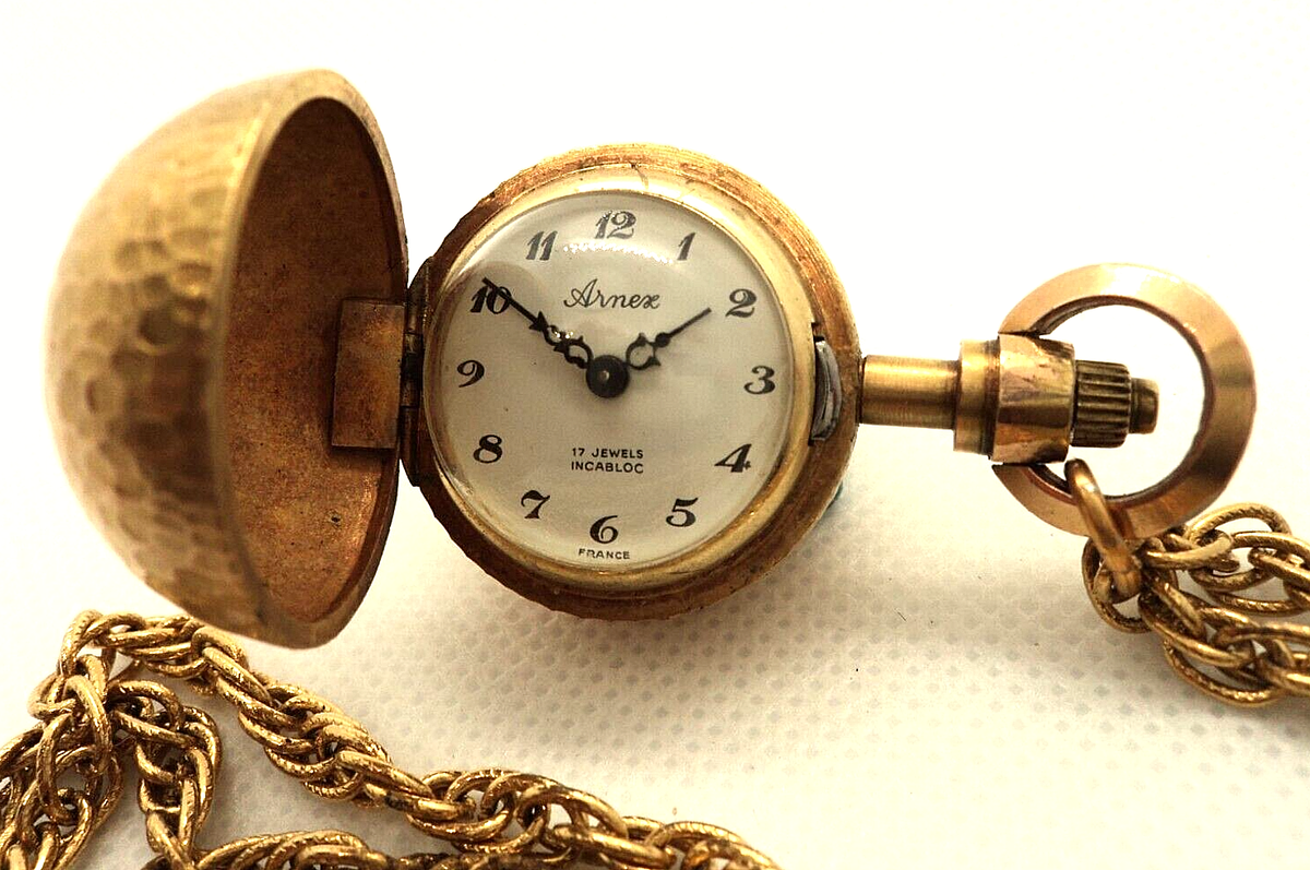 Arnex necklace Watch Arnex 17 Jewels Watch Pendant - Etsy main image 4