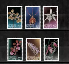 Dominica 1997 - Orchids Flowers - Set of 6 Stamps - Scott #1953-8 - MNH