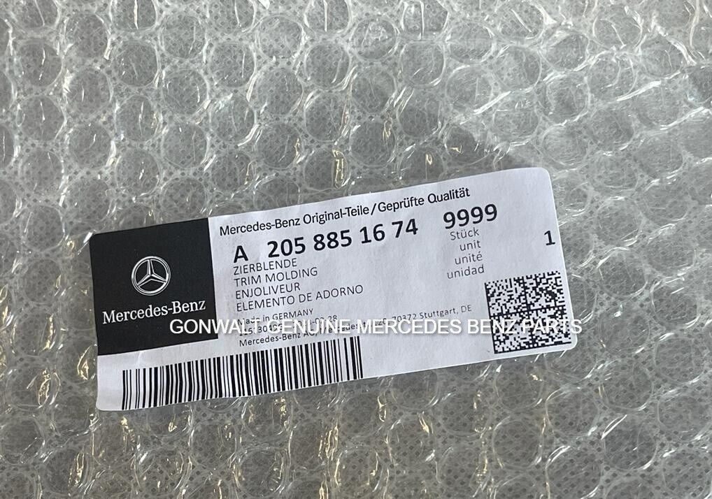 専用ページ06122396 Mercedes Benz Genuine C Class 2015-2020 Front Lower Cover OE