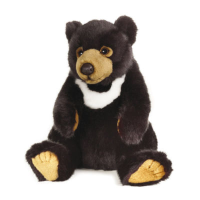 ORSO NERO ASIATICO SEDUTO PELUCHE LELLY L 28 SERIE NATIONAL