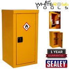 Sealey Hazardous Substance Cabinet 460 x 460 x 900mm Leak Proof Door Safety