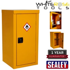 Sealey Hazardous Substance Cabinet 460 x 460 x 900mm Leak Proof Door Safety