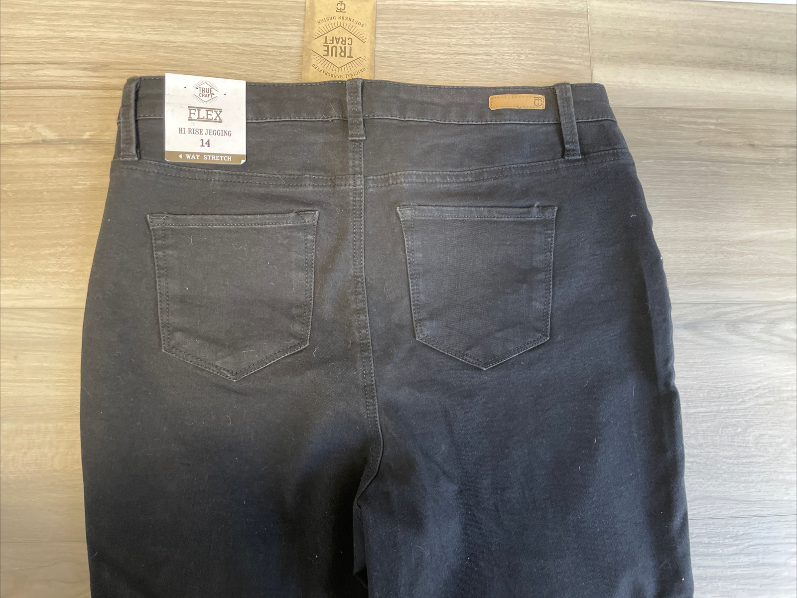 True Craft Flex Hi Rise Jegging Jeans Black Size 14 NWT From Belks eBay