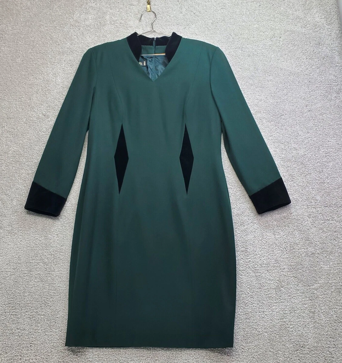 green emerald velvet dress Above and Beyond Emerald Velvet Shift Dress, X-Small - The Mint Julep Boutique