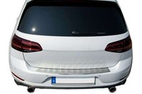 Ladekantenschutz Edelstahl Matt Passend FüR VW Golf 7 VII-SCHRÄGHECK-+ Abkantung