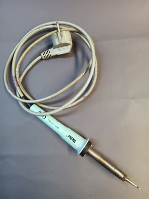 Weller Thermostat Lötkolben W61; 230V 60W;  2 Wechsel-Spitzen No. 7   (c)