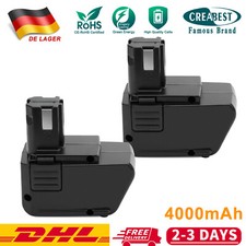 2 batterie 4,0 Ah 9,6 V Ni-MH per Hilti SB10 SPB105 SBP10 SF100A 265605 334584 BD200