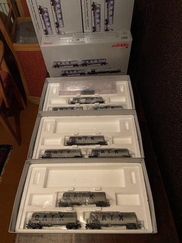 Märklin H0 26077-X - ECR Class 77 Zugset GATX Kerosintransport - Bild 6 von 6