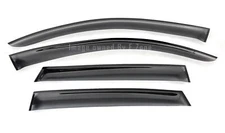 4 Pcs Out-Channel Set Window Visor Vent Rain Wind Guard Shade Fit 08-17 Audi Q5