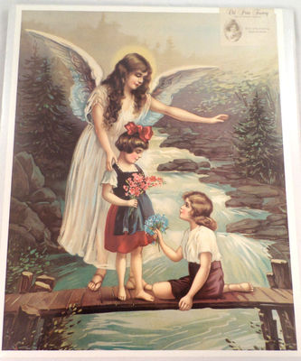 Victorian Lithograph Print 