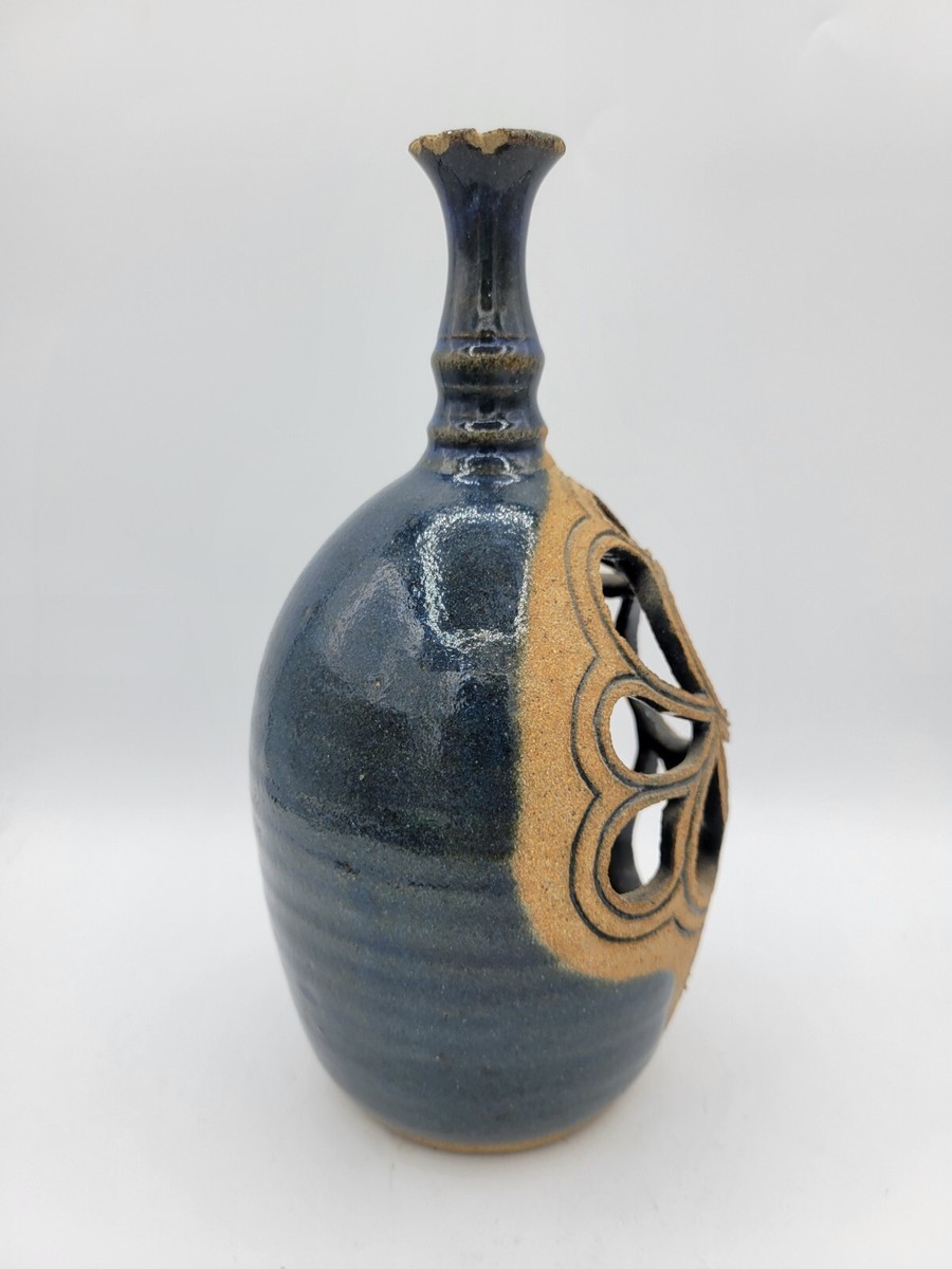 工芸品 Vintage vase from artec Amazon.com: Ddewing Glaze Ceramic Vase Clear Texture Chinese