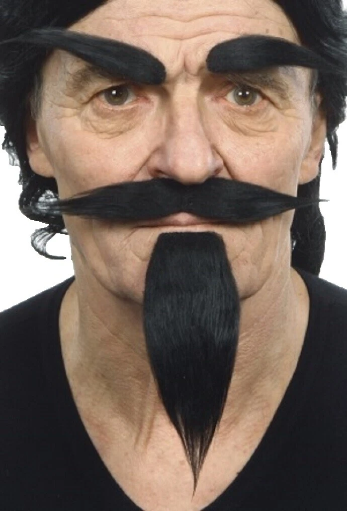 Diablo Barba Disfraz Pelucas y vello facial