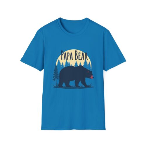 Papa Bär rustikal T-Shirt, perfekt für Vatertag, Papa, Geschenk - Bild 17 von 24